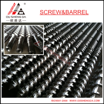 BATTENFELD twin parallel screw barrel for pvc pipe